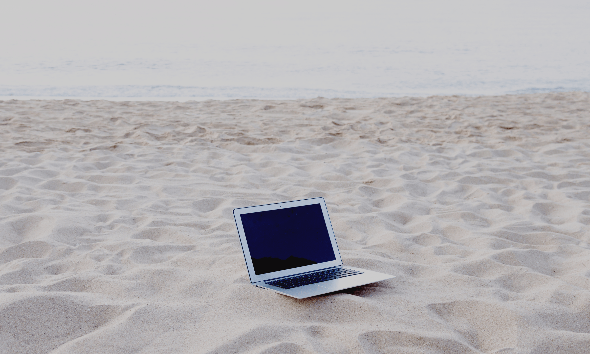 writing by the ocean