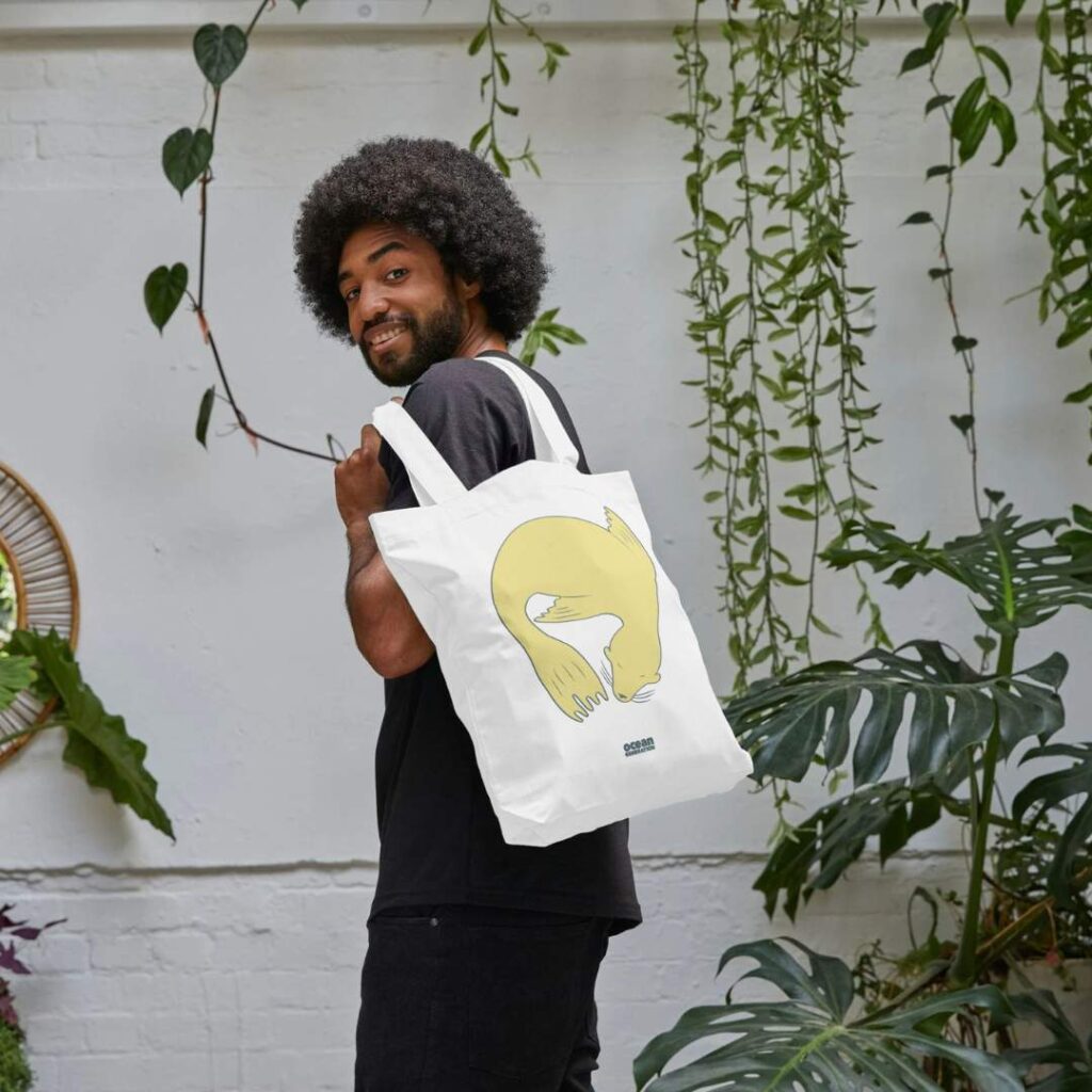 Sustainable clothing items for Ocean lovers: Cute seal clothing. Ocean Generation's clothing products are all sustainable, using organic cotton and 100% renewable energy to manufacture the items.