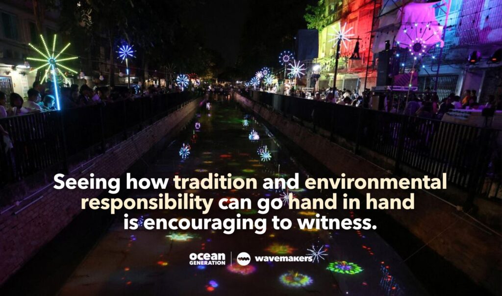 Seeing how tradition and environmental responsibility can go hand in hand
is encouraging to witness.