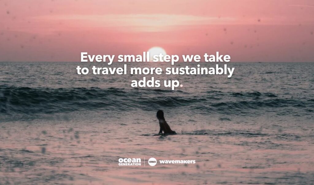 Every small step we take adds up. A Wavemaker Story, posted by Ocean Generation.