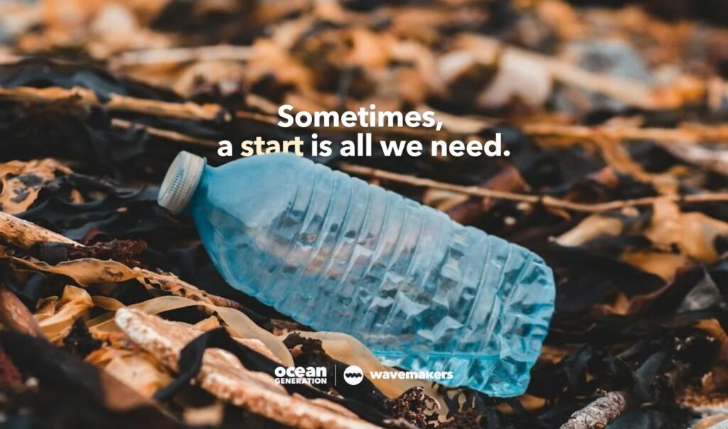 Sometimes a start is all we need. Wavemaker Story, posted by Ocean Generation.